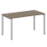 Стол письменный Metal System Style БП.СП-3 1400x720x750 (Дуб Наварра/Серый металл)