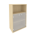 Шкаф широкий средний Style Л.СТ-2.2 778x410x1215 (Вяз Благородный)