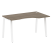 Стол криволинейный правый Metal System Style БА.СА-2 Пр 1400x900x750 (Дуб Наварра/Серый металл)