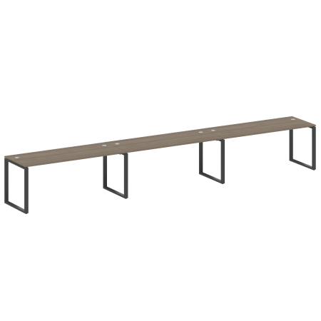Рабочая станция Metal System Style БО.СМ-3.5 5400x720x750 (Вяз/Антрацит металл)