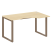 Стол криволинейный правый Metal System Style БО.СА-2 Пр 1400x900x750 (Дуб Наварра/Серый металл)