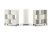 Набор стеллажа 1 сторонний, 3 яруса SN.NS-331 (1121х400х1248) (Белый/Тиквуд Светлый/Металл Антрацит)