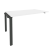 Наборный элемент рабочей станции на П-образном м/к Onix O.MP-1.NRS-3.8 1380x800x750 (Тиквуд Темный/Белый Металл)