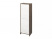 Шкаф для документов узкий Festus FI-571.G 600x460x1861 (Хромикс Белый/Камень Пьетра Гриджиа черный)
