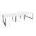 Рабочая станция на О-образном м/к Onix O.MO-D.RS-6.2.7 3540x1475x750 (Тиквуд Темный/Белый Металл)