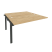 Наборный элемент рабочей станции на м/к Onix O.M-2.NRS-3.8 1380x1635x750 (Тиквуд Темный/Белый Металл)
