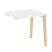 Стол-приставка к опорным элементам на деревянных опорах Onix Wood OW.SPR-0.7 780x720x750 (Тиквуд Светлый/Дуб Темный)