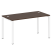 Стол письменный Metal System Style БП.СП-3 1400x720x750 (Дуб Наварра/Серый металл)