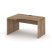Стол рабочий эргономичный SN-D.SPA-001(L) (1380х600/980х750) (Тиквуд Светлый/Антрацит)