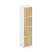 Стеллаж Locker Plus LK.K-004 408x350x1593 (Дуб Аризона)
