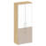 Шкаф высокий широкий Shift SK.ST-1.2R white (800x420x1977) (Тиквуд Светлый-Капучино)