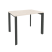 Стол рабочий на П-образном м/к Onix O.MP-SP-1.7 980x720x750 (Тиквуд Темный/Белый Металл)