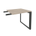 Брифинг приставка Onix O.MO-BR-7 780x720x750 (Тиквуд Светлый/Черный металл)