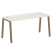 Стол письменный Metal System Style БА.СП-4 1600x720x750 (Дуб Наварра/Серый металл)