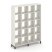 Каркас стеллажа 5 ярусов SN.KS-540 (1488х400х1982) (Антрацит/Тиквуд Светлый/Металл Антрацит)