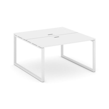 Рабочая станция 2-х сторонняя SN-6O.DRS-001 (980х1232х750) (Белый/Металл Белый)