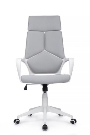 Кресло Iq Rv RCH 8989 Белый/Светло-серый (Светло-серый)