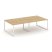 Рабочая станция 2-х сторонняя SN-6O.DRS-031 (1960х1232х750) (Тиквуд Светлый/Металл Антрацит)