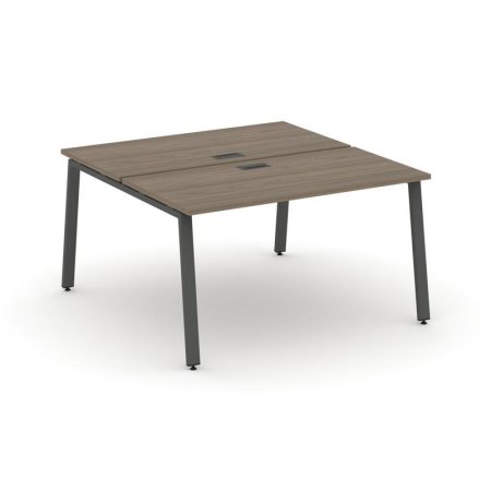 Рабочая станция 2-х сторонняя SN-6A.DRS-021 (980х1632х750) (Вяз Благородный/Металл Антрацит)