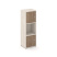 Стеллаж Locker Plus LK.K-001 408x350x1203 (Дуб Аризона)