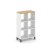 Каркас стеллажа 3 яруса SN.KS-320 (754х400х1248) (Антрацит/Тиквуд Светлый/Металл Антрацит)