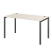 Стол на металлокаркасе Арго-М АМ-002 1200x730x760 (Ясень шимо/Антрацит)