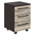 Тумба подкатная в кабинет руководителя серии Morris MMC-3D 465x450x652 (Дуб Базель/Белый)