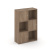 Стеллаж Locker Plus LK.K-002 798x350x1203 (Дуб Аризона)
