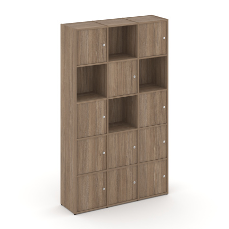 Стеллаж Locker Plus LK.K-009 1188x350x1983 (Дуб Аризона)