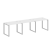 Рабочая станция Metal System Style БО.СМ-3.1 3000x720x750 (Дуб Наварра/Серый металл)