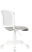 Кресло детское CH-W296NX светло-серый TW-02 Loft сетка/ткань крестов. пластик пластик белый (Серый)