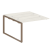 Проходной наборный элемент рабочей станции Metal System Style БО.ПРС-СП-2.2 1200x1475x750 (Дуб Наварра/Серый металл)