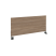 Экран боковой ЛДСП Onix O.EKR-80 800x370x18 (Тиквуд Темный/Черный)