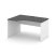 Стол рабочий эргономичный SN-D.SPA-001(L) (1380х600/980х750) (Тиквуд Светлый/Антрацит)