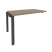 Наборный элемент рабочей станции на П-образном м/к Onix O.MP-1.NRS-2.7 1180x720x750 (Тиквуд Темный/Белый Металл)