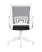 Кресло офисное TopChairs ST-BASIC-W серый крестовина пластик белый (Компьютерное кресло ST-BASIC-W серый)