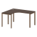 Стол криволинейный левый Metal System Style БП.СА-3 Л 1400x1200x750 (Дуб Наварра/Серый металл)