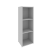 Модуль основной 3 ячейки Locker Plus LK.OM-3 408x350x1203 (Серый)