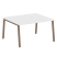 Стол для переговоров (1 столешница) на А-образном м/к Metal System Style БА.ПРГ-1.3 1400x1235x750 (Дуб наварра/Серый металл)