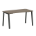 Стол письменный VR.SP-3-138.A 1380x720x750 (Серый/Белый Металл)