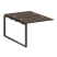 Проходной наборный элемент рабочей станции Metal System Style БО.ПРС-СП-2.1 1000x1475x750 (Дуб Наварра/Серый металл)