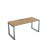 СЛН-О.978 Стол системы БЕНЧ линейный,начальный (1200x700x750) (TeakwoodСерый)