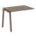 Проходной наборный элемент рабочей станции Metal System Style БА.ПРС-СП-1.1 1000x720x750 (Дуб Наварра/Серый металл)