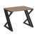 Стол рабочий VR.L-SRZ-1.7 980x720x750 (Тиквуд Темный/Белый металл)