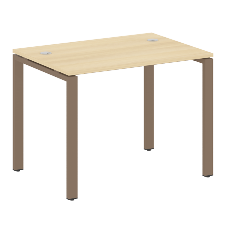 Стол письменный Metal System Style БП.СП-1 1000x720x750 (Акация/Мокко металл)
