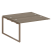 Проходной наборный элемент рабочей станции Metal System Style БО.ПРС-СП-2.3 1400x1475x750 (Дуб Наварра/Серый металл)