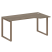 Стол криволинейный левый Metal System Style БО.СА-1 Пр 1600x900x750 (Дуб Наварра/Серый металл)