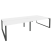 Рабочая станция на О-образном м/к Onix O.MO-D.RS-4.4.7 3160x1475x750 (Тиквуд Темный/Белый Металл)