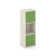 Стеллаж Locker Plus LK.K-001 408x350x1203 (Дуб Аризона)