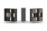 Набор стеллажа 2-х сторонний, 3 яруса SN.NSD-331 (1121х400х1248) (Белый/Тиквуд Светлый/Металл Антрацит)